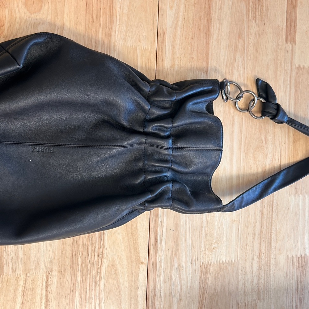 Furla black Leather Bag